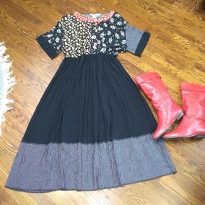 Fern Bratten Boho Dress